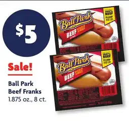 Family Dollar Ball Park Beef Franks offer