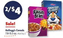 Family Dollar Kellogg's Cereals offer