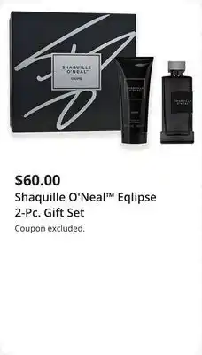 JC Penney Shaquille O'Neal Eqlipse 2-Pc. Gift Set offer