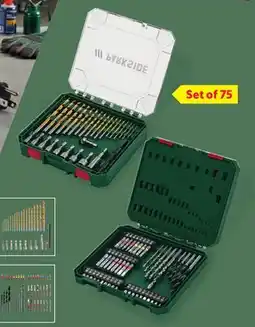 Lidl PARKSIDE drill/driver bit set offer