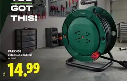Lidl PARKSIDE extension cord reel offer