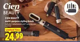 Lidl CIEN BEAUTY multi-purpose styling brush offer