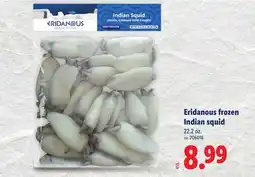 Lidl Eridanous frozen Indian squid offer