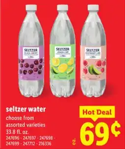 Lidl Seltzer water offer