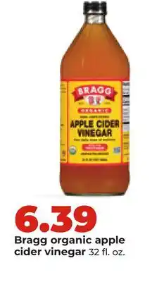 Hy-Vee Bragg organic apple cider vinegar offer