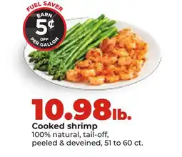 Hy-Vee Cooked shrimp offer