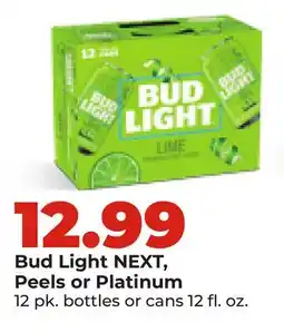 Hy-Vee Bud Light NEXT, Peels or Platinum offer