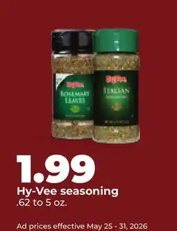 Hy-Vee Hy-Vee seasoning offer