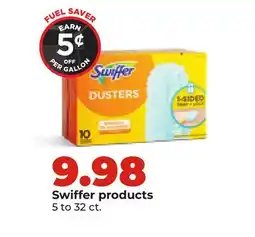 Hy-Vee Swiffer products offer