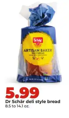 Hy-Vee Dr Schär deli style bread offer