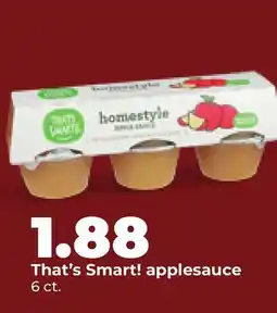 Hy-Vee That's Smart! applesauce offer