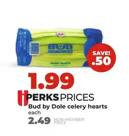 Hy-Vee Bud by Dole celery hearts offer