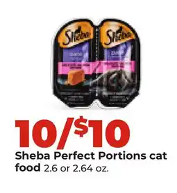 Hy-Vee Sheba Perfect Portions cat food offer