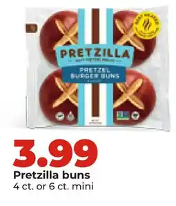 Hy-Vee Pretzilla buns offer