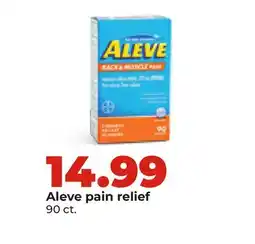 Hy-Vee Aleve pain relief offer