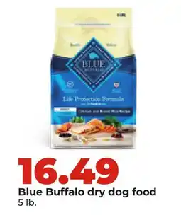 Hy-Vee Blue Buffalo dry dog food offer