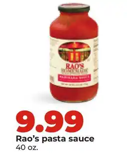 Hy-Vee Rao's pasta sauce offer