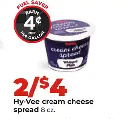 Hy-Vee Hy-Vee cream cheese spread offer