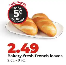 Hy-Vee Bakery-fresh French loaves offer