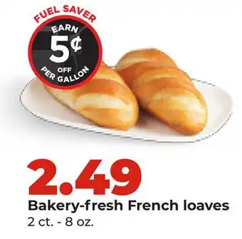 Hy-Vee Bakery-fresh French loaves offer
