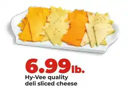 Hy-Vee Hy-Vee quality deli sliced cheese offer