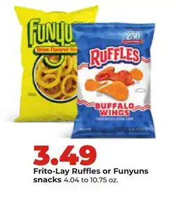 Hy-Vee Frito-Lay Ruffles or Funyuns snacks offer
