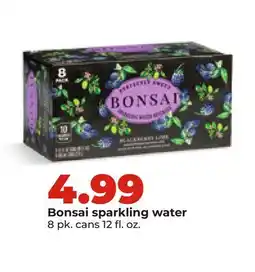 Hy-Vee Bonsai sparkling water offer