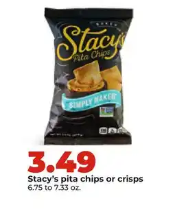 Hy-Vee Stacy's pita chips or crisps offer