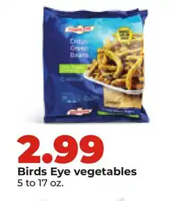 Hy-Vee Birds Eye vegetables offer