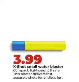 Hy-Vee X-Shot small water blaster offer