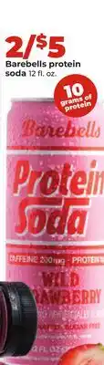 Hy-Vee Barebells protein soda offer