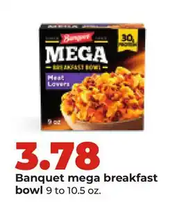 Hy-Vee Banquet mega breakfast bowl offer