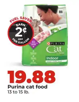 Hy-Vee Purina cat food offer