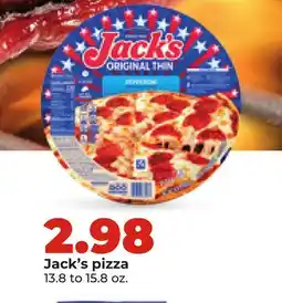 Hy-Vee Jack's pizza offer