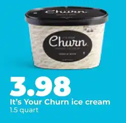 Hy-Vee It's Your Churn ice cream offer