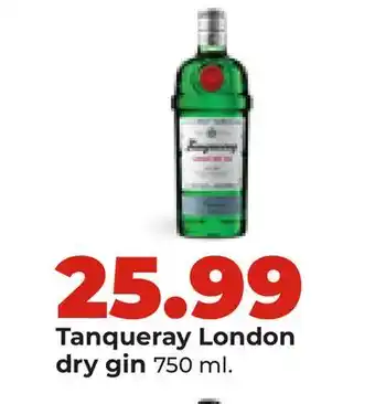 Hy-Vee Tanqueray London dry gin offer