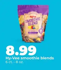 Hy-Vee Hy-Vee smoothie blends offer