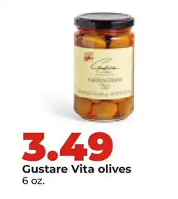 Hy-Vee Gustare Vita olives offer