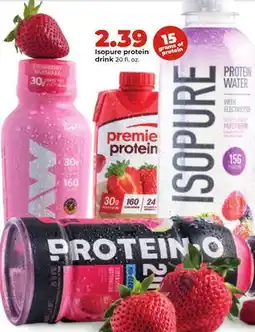 Hy-Vee Isopure protein drink offer