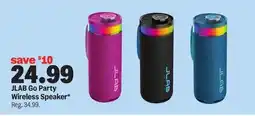 Meijer JLAB Go Party Wireless Speaker offer