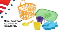 Meijer Meijer Sand Toys offer