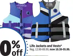Meijer Life Jackets and Vests offer