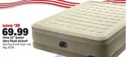 Meijer Intex 18 Queen Ultra Plush Airbed offer