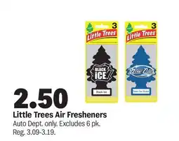 Meijer Little Trees Air Fresheners offer