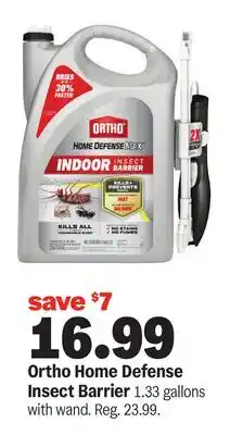 Meijer Ortho Home Defense Insect Barrier offer