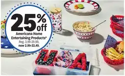 Meijer Americana Home Entertaining Products offer