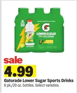 Meijer Gatorade Lower Sugar Sports Drinks offer