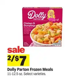 Meijer Dolly Parton Frozen Meals offer