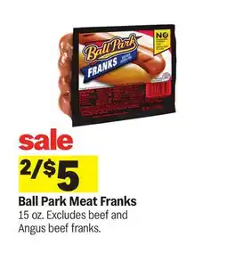 Meijer Ball Park Meat Franks offer