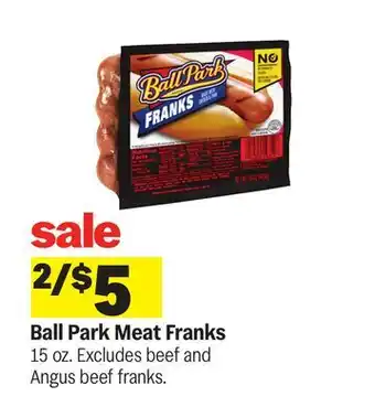 Meijer Ball Park Meat Franks offer